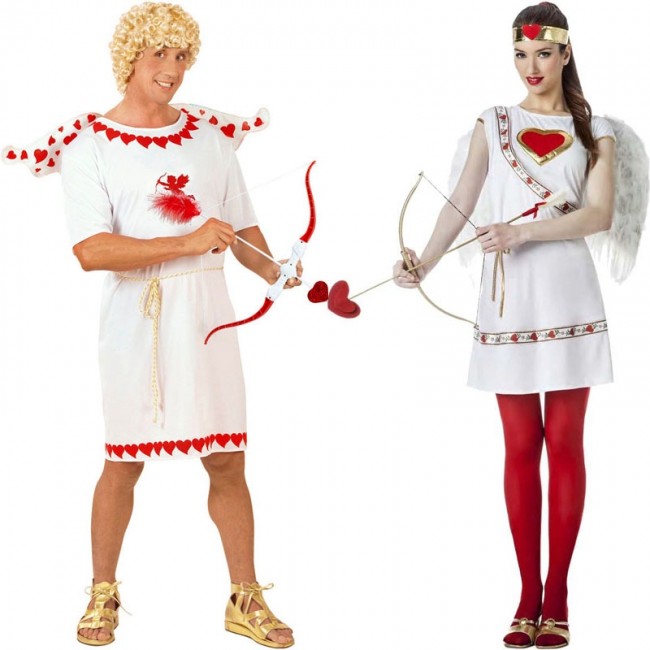 Déguisement Saint Valentin femme : costume cupidon amour