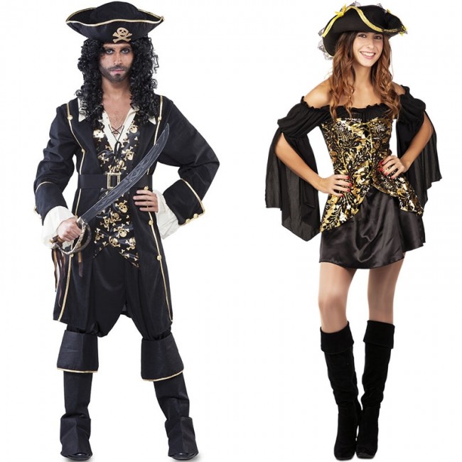 Couple Pirate Grande Taille - Déguisement Adulte En Couple Le Deguisement .com