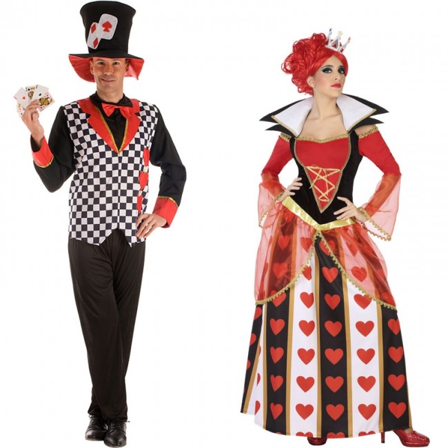 Dame de coeur deguisement shop