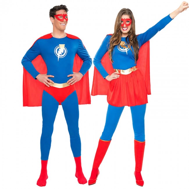 Déguisements de couples : super héros ou à thème