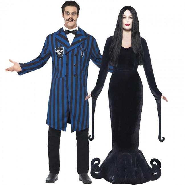 Morticia addams deguisement hotsell