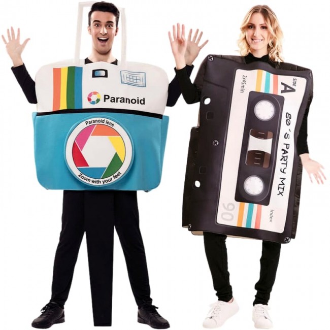 Costumes en couple Tecnologie des années 80 pour adulte