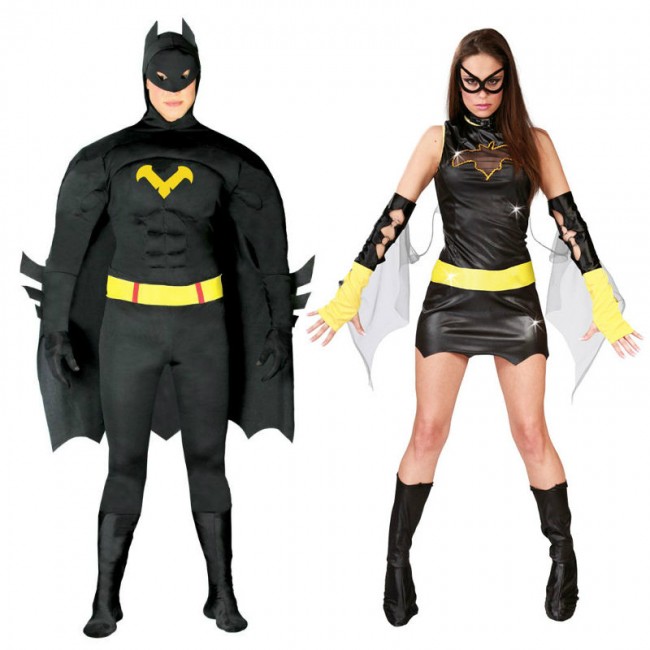 Couple Batman - Deguisement Adulte En Couple Le Deguisement.com