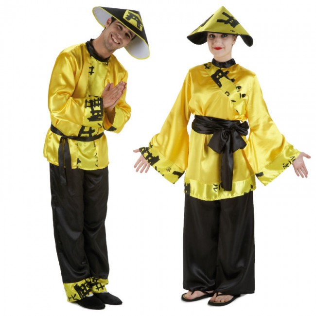 Deguisement chinois couple deals