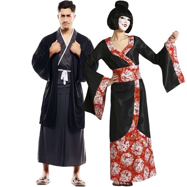 Deguisements Japonais traditionnels adultes pour couples