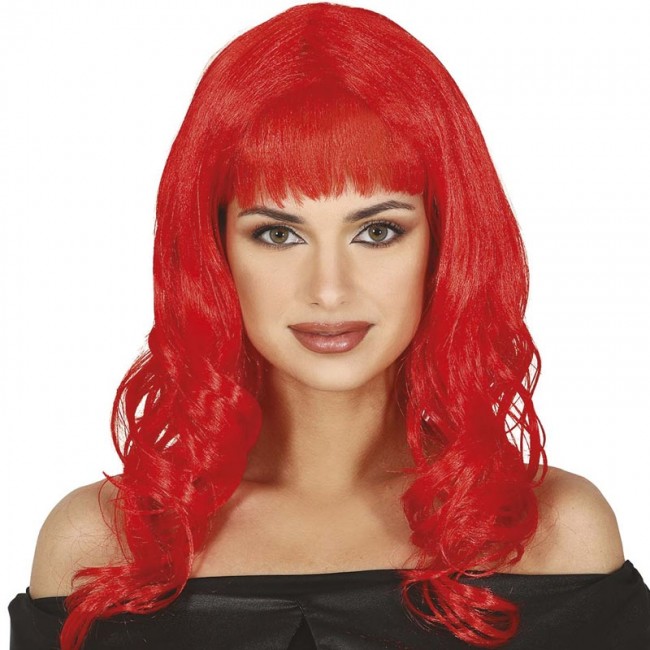 Perruque Barbie aux cheveux rouges