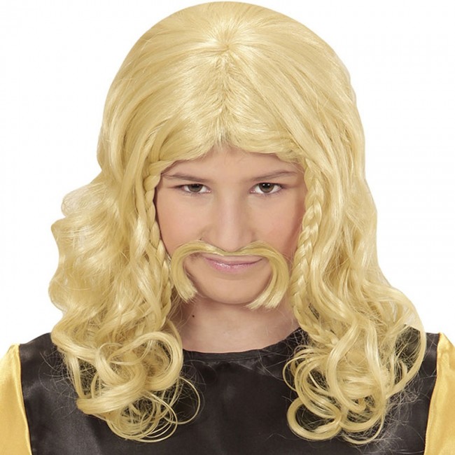Perruque online blonde enfant
