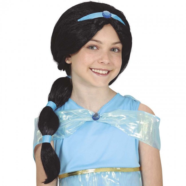 Perruque de Jasmine pour fille