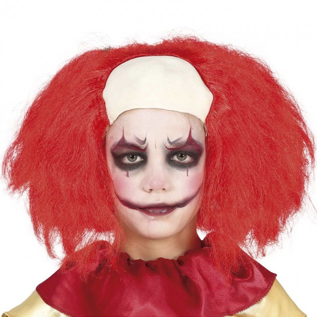 Achetez Perruque de clown tueur pour enfants en ligne pour