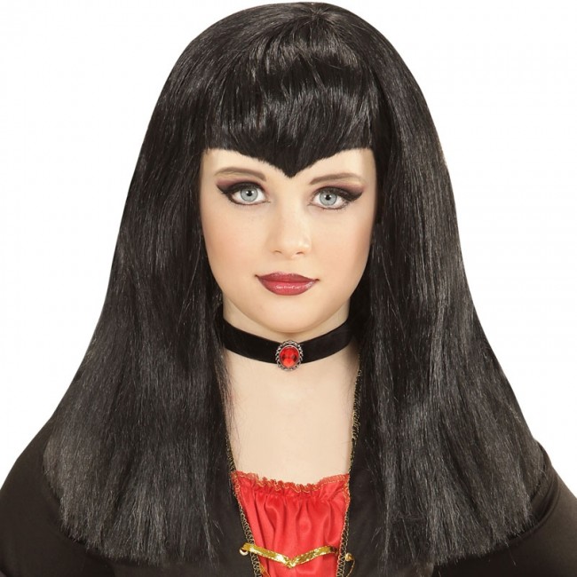 Achetez Perruque de vampiresse pour fille en ligne pour Halloween