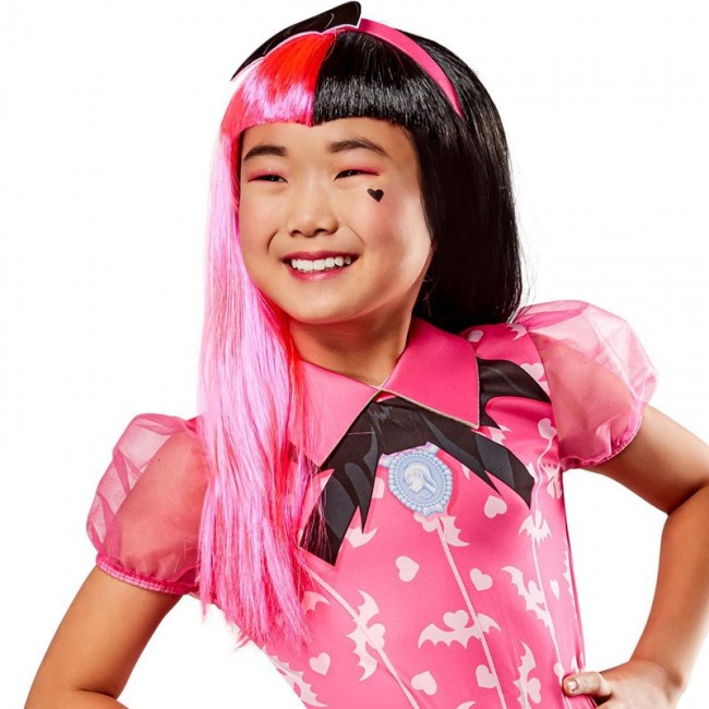Perruque fille Draculaura Monster High