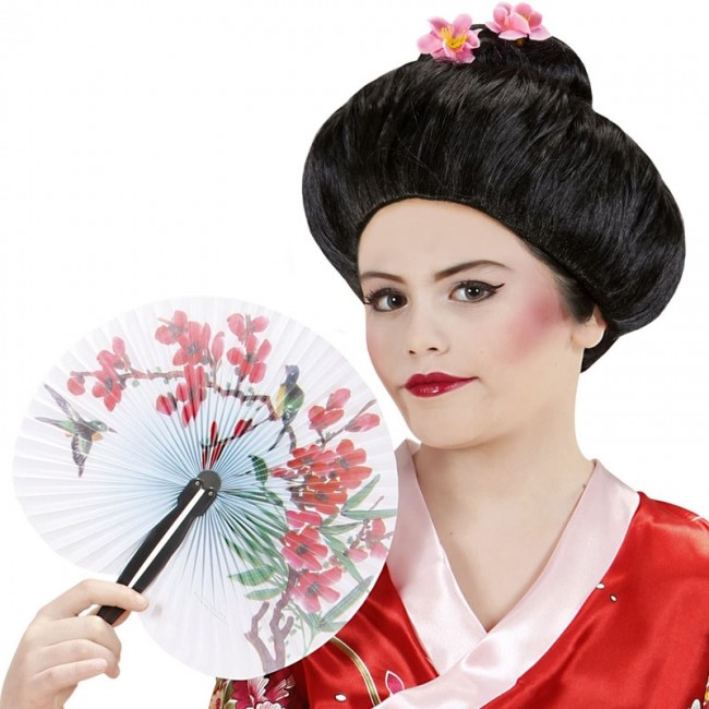 Perruque de geisha pour enfants