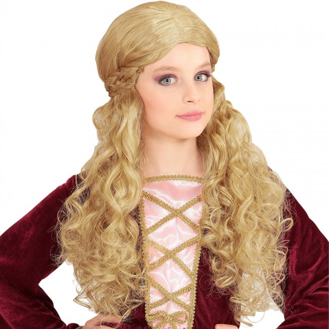 Perruque online blonde enfant