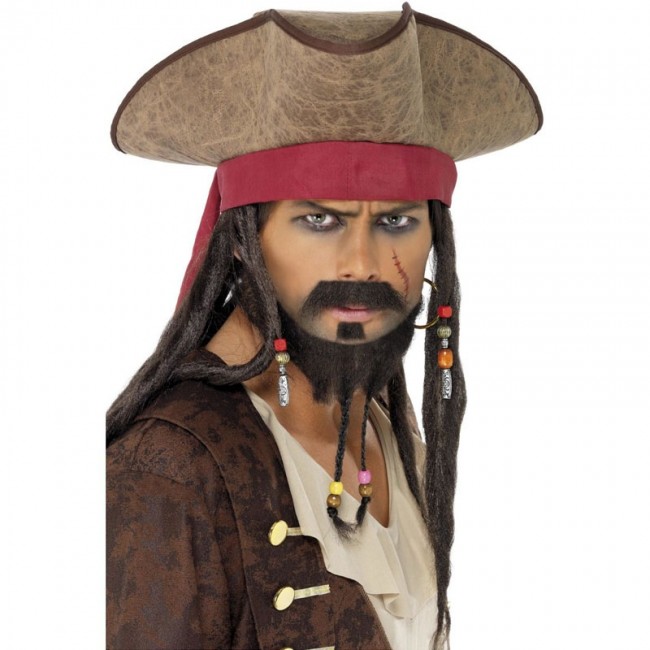 Perruque jack sparrow store