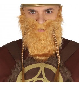 Perruque et barbe Viking REF/23290 (Accessoire de déguisement)