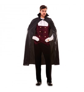 Knowled Cape à Capuche pour Halloween Unisexe Noir 