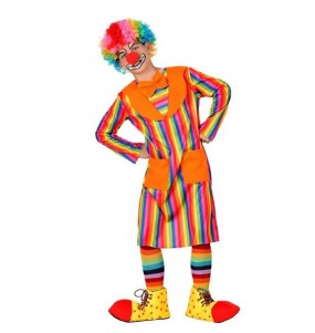 Déguisement Clown Rayé Multicolore pour garçon
