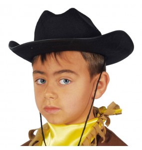 Chapeau Cow Boy Noir pour enfants