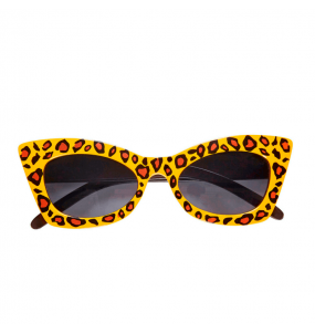 Lunettes Rockabilly Léopard