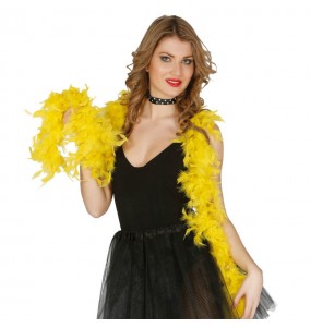 Boa à Plumes Jaunes