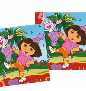 Serviettes Dora l'Exploratrice - Nickelodeon™