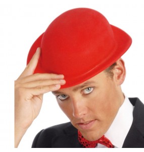 Chapeau Melon Rouge