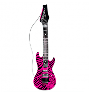 Guitare Rose Gonflable