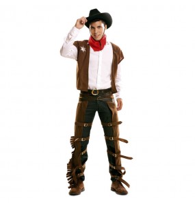 Déguisement Cowboy Marron adulte