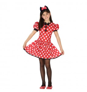 Déguisement Souris Minnie Rouge