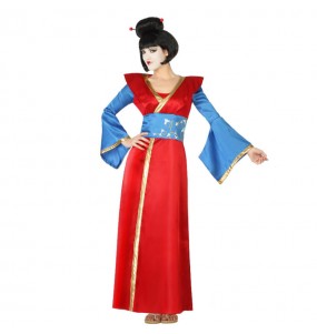 Déguisement Geisha Rouge