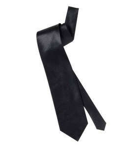 Cravate Satin noire