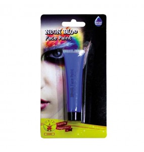 Maquillage Crème Bleue Fluo UV