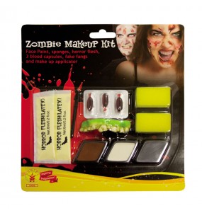 Kit Maquillaje Zombie Halloween