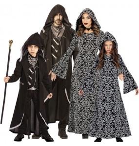 Costumes Sorciers de la nuit pour groupes et familles