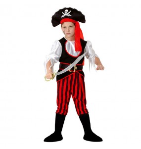 Déguisement Pirate garçon à rayures