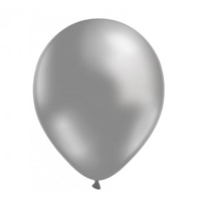 50 Ballons Métalliques - Argent