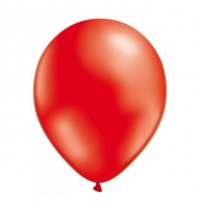 50 Ballons Métalliques - Rouge