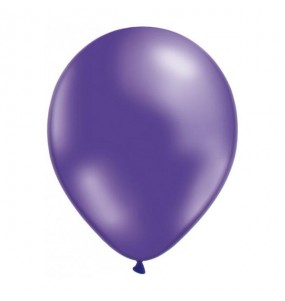 50 Ballons Métalliques - Violet