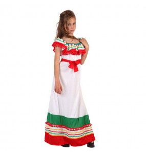 Déguisement Méxicaine Multicolore fille