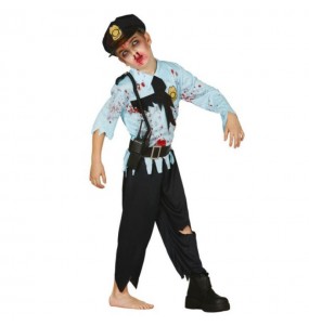 Déguisement Policier Zombie Enfant