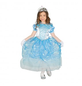 Déguisement Princesse Bleue Cendrillon Enfant