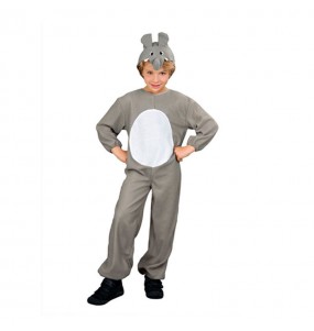 Déguisement Éléphant Gris enfant