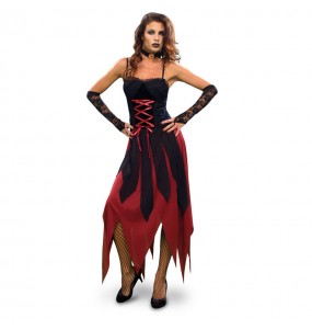 Déguisement Vampiresse Gothique Sanglante