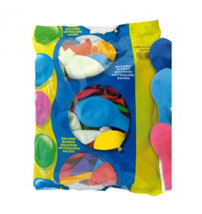 100 Ballons - Multicolore Extra