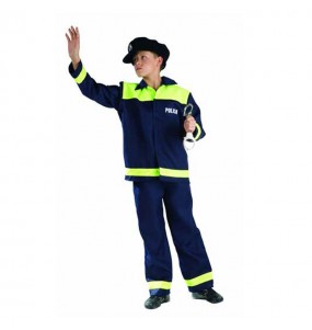 Déguisement Policier fluo