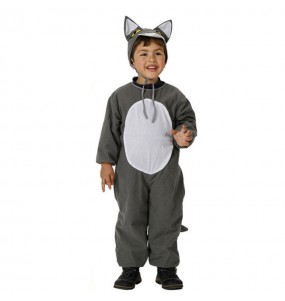 Déguisement Loup Gris enfant