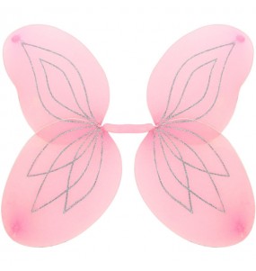 Ailes roses pailletées pour compléter vos costumes