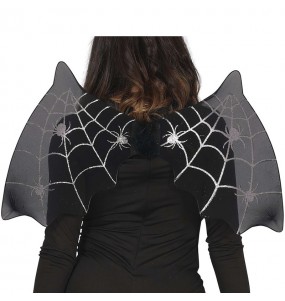 Ailes de chauve-souris noires pour compléter vos costumes térrifiants