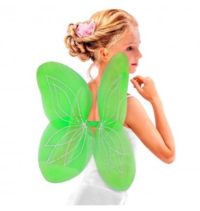 Ailes fantaisie vertes pour compléter vos costumes