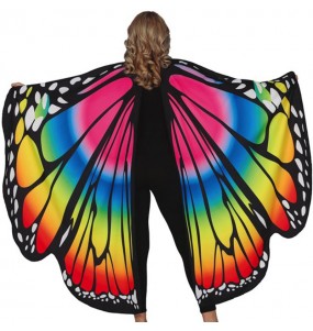 Ailes multicolores de papillon géantes